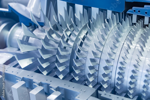 3D printer turbine engine printed model metal plastic