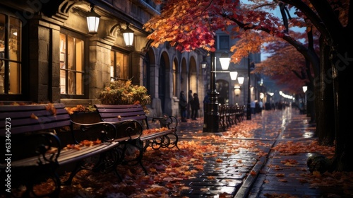 autumn leaves in the city © Royal Ability