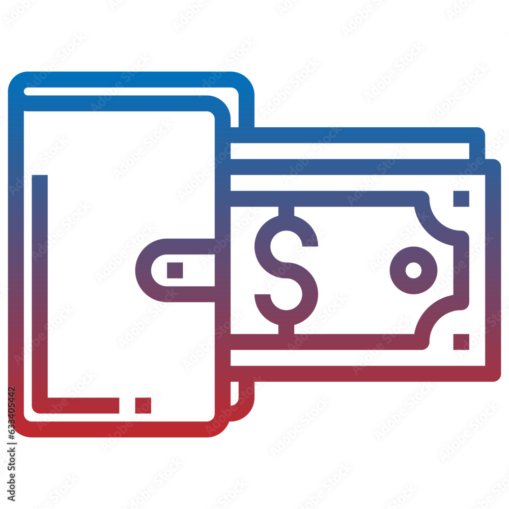 WALLET line icon,linear,outline,graphic,illustration WALLET line icon,linear,outline,graphic,illustration