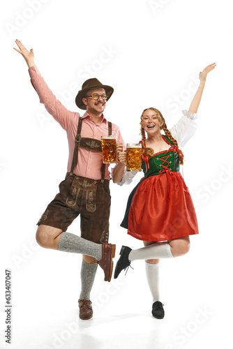 Quadro su tela Two dancing friends