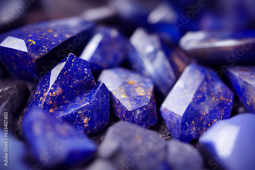 Lapis Lazuli gemstone background photo