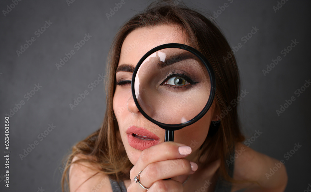Young beautiful woman portrait looks painful eye lens search on Internet information employer does not find pop-up error 404 in browser. Issuing popular system queries unique selection optimization. Young beautiful woman portrait looks painful eye lens search on Internet information employer does not find pop-up error 404 in browser. Issuing popular system queries unique selection optimization.