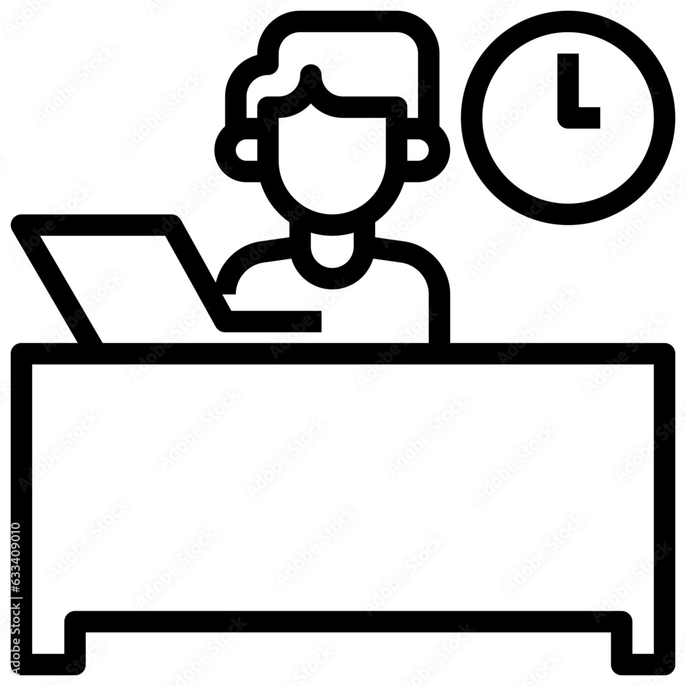 homework line icon,linear,outline,graphic,illustration homework line icon,linear,outline,graphic,illustration