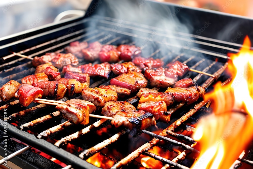 meat on the grill meat on the grill