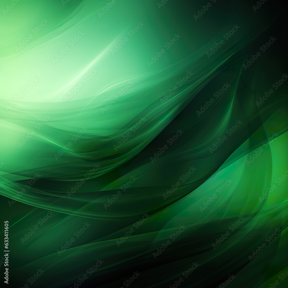 Fototapeta premium Abstract Green Blurred Background