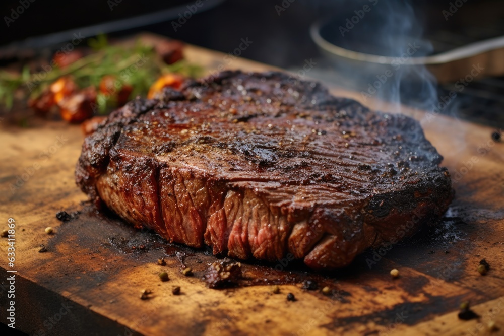 charred grill marks on a perfectly cooked steak charred grill marks on a perfectly cooked steak
