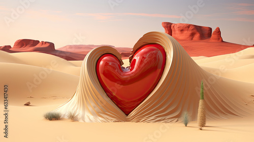 heart in the desert