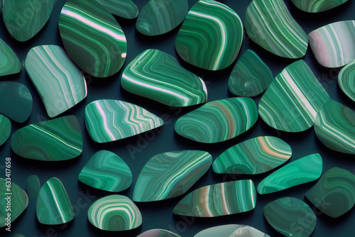 malachite gemstone background