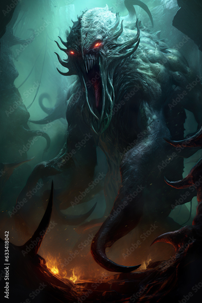 Enormous Venomous Spined Sea Creature