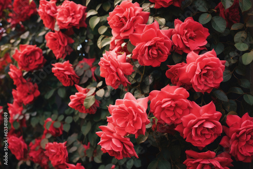 Climbing roses close-up © Venka