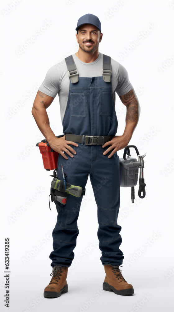 Full shot of professional looking 32 year old male. Work, job, outfit. Isolated on white background. Full shot of professional looking 32 year old male. Work, job, outfit. Isolated on white background.
