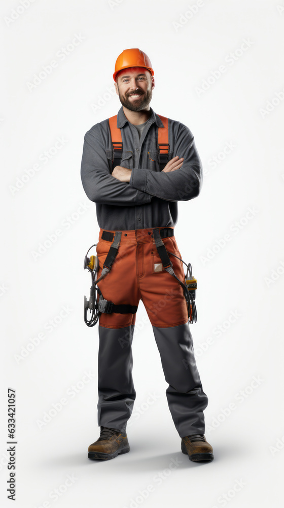 Full shot of professional looking 32 year old male. Work, job, outfit. Isolated on white background. Full shot of professional looking 32 year old male. Work, job, outfit. Isolated on white background.