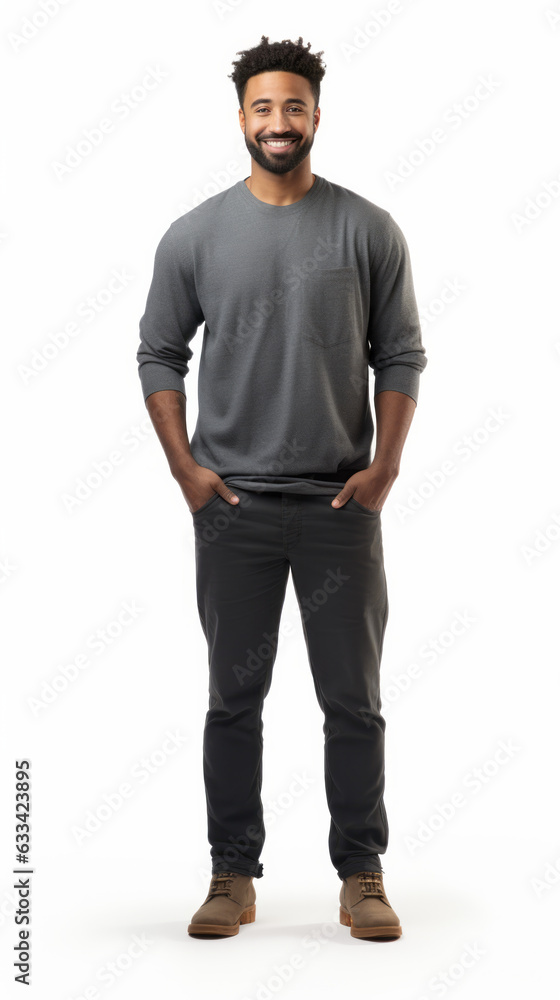 Full shot of professional looking 32 year old male. Work, job, outfit. Isolated on white background. Full shot of professional looking 32 year old male. Work, job, outfit. Isolated on white background.