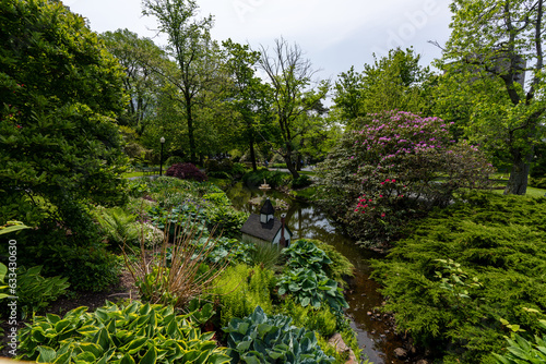 The Queen's Garden in Halifax, Canada 