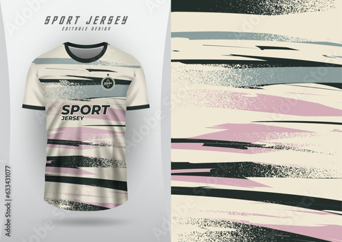 Backgrounds for sports jersey, soccer jerseys, running jerseys, racing jerseys, patterns, grains, eggshell colors, black and pastel pink.