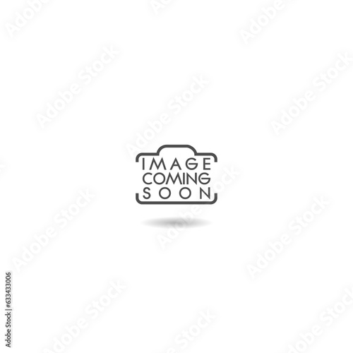  Image coming soon icon with shadow