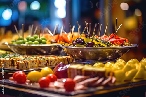 Buffet Extravaganza: Fine Dining Photography
