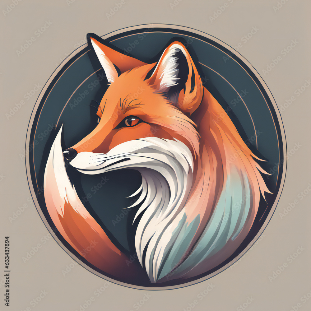 Obraz premium Fox Illustration