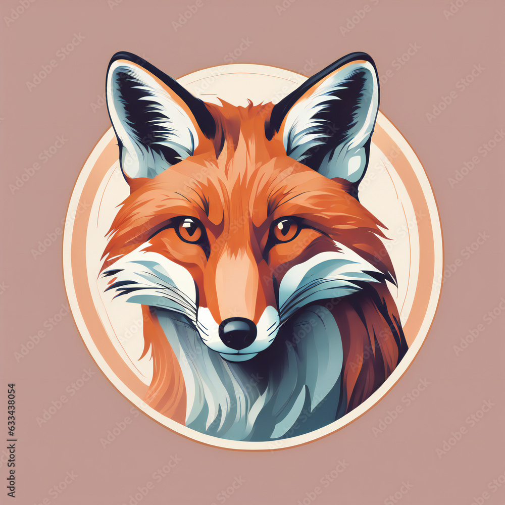Obraz premium Fox Illustration