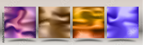 Color blur. Colorful gradient. A set of layouts with a colored background for paintings, interiors, decorations and creative design, posters, posters, covers and creative ideas