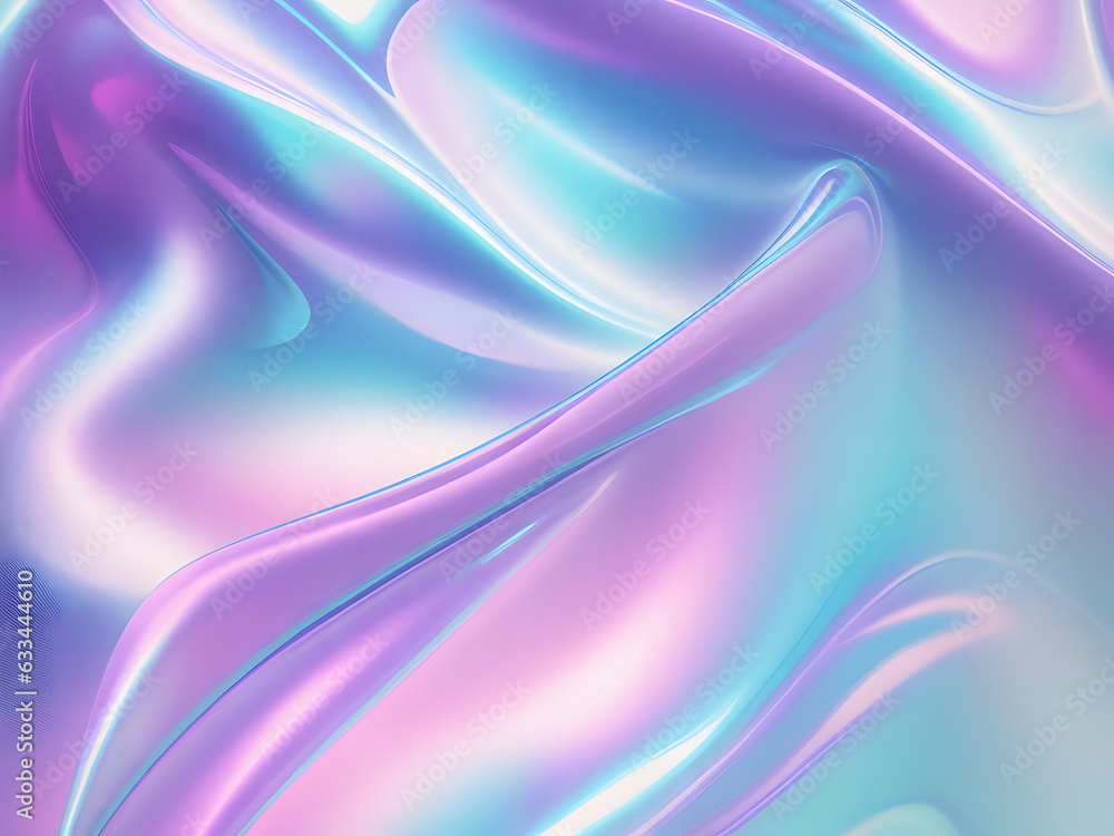 Fototapeta premium abstract holographic background AI generated 