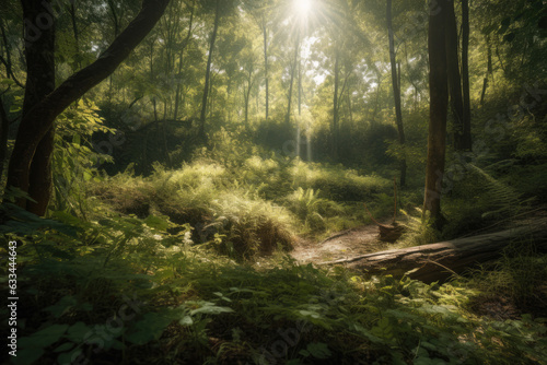Scenic Forest Image Capturing Nature's Splendor © Daniel