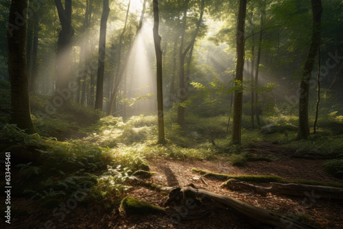Scenic Forest Image Capturing Nature's Splendor
