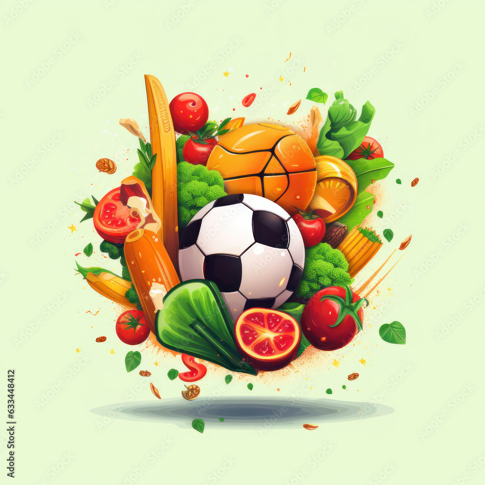 Healthy meal slimming diet plan daily ready menu app background, organic fresh dishes and smoothie, Online gambling concept suggesting the idea of betting on sports games using apps on mobile devices.