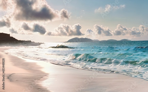 beach and sea