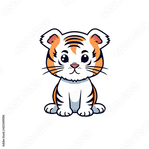 Cartoon Tiger