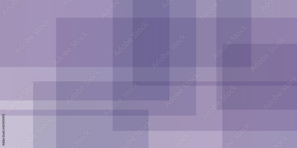 Abstract background with lines. Abstract minimal geometric purple white background design. white transparent material in triangle diamond and squares shapes in random geometric pattern