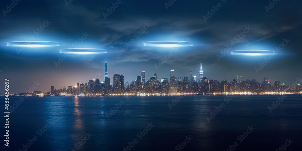 New York City and UFOs - Generative AI