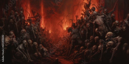 demons in hell