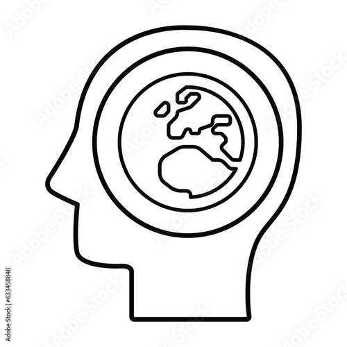Global Thinking Icon