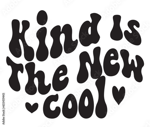Retro Kind ness Craft Design. T-shirt Design. Illustration
