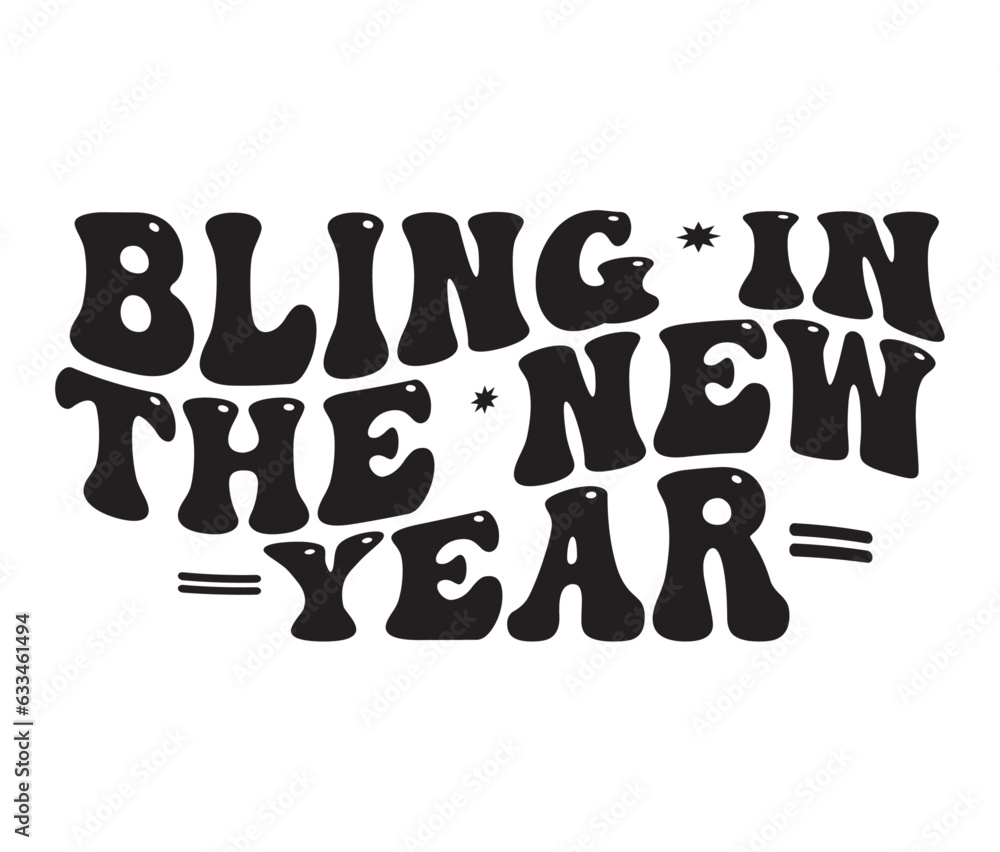 Retro New year Craft Design. T-shirt Design. Illustration Retro New year Craft Design. T-shirt Design. Illustration