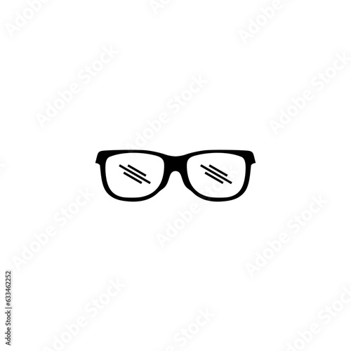Glasses icon isolated on white background