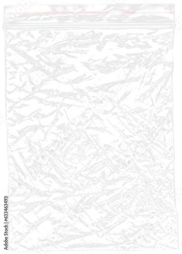 Textures réalistes de sachet plastique transparent en PNG pour intégration et projets graphiques et artistique