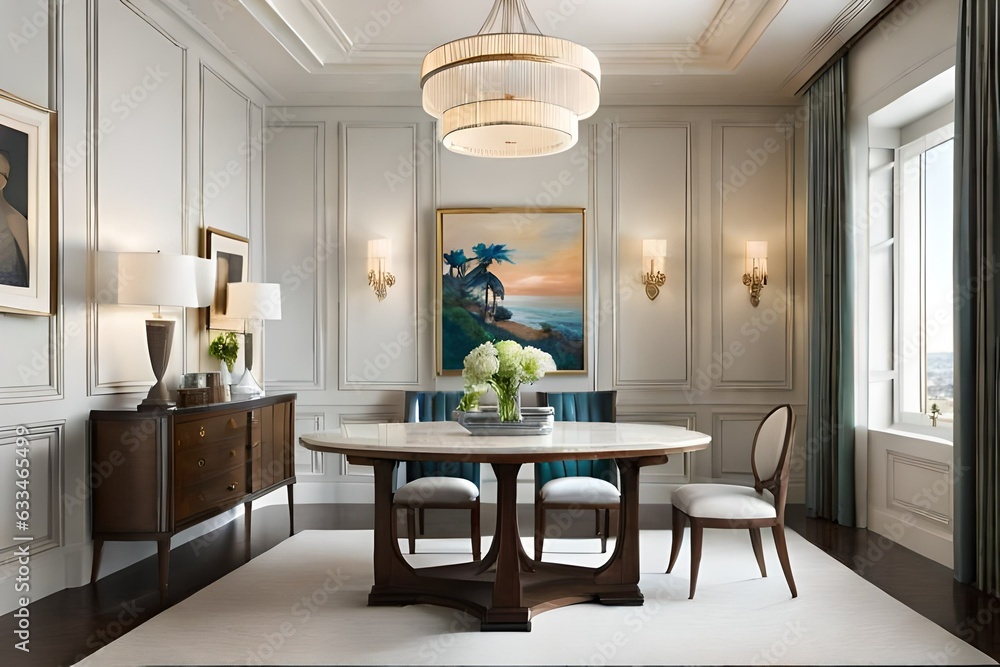 Fototapeta premium modern interior Generated Ai