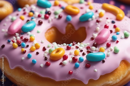 donut with sprinkles on top