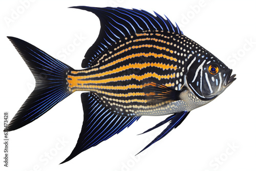 Angelfish isolated on a white background