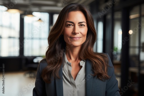 Wallpaper Mural Middle aged caucasian businesswoman ceo in the office Torontodigital.ca