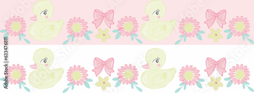 Animal print design for baby girls.