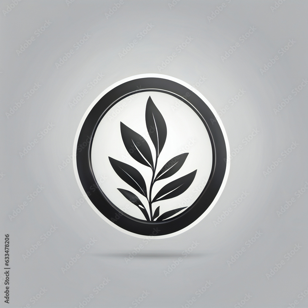Plant illustration, detailed, 3d, white background Plant illustration, detailed, 3d, white background