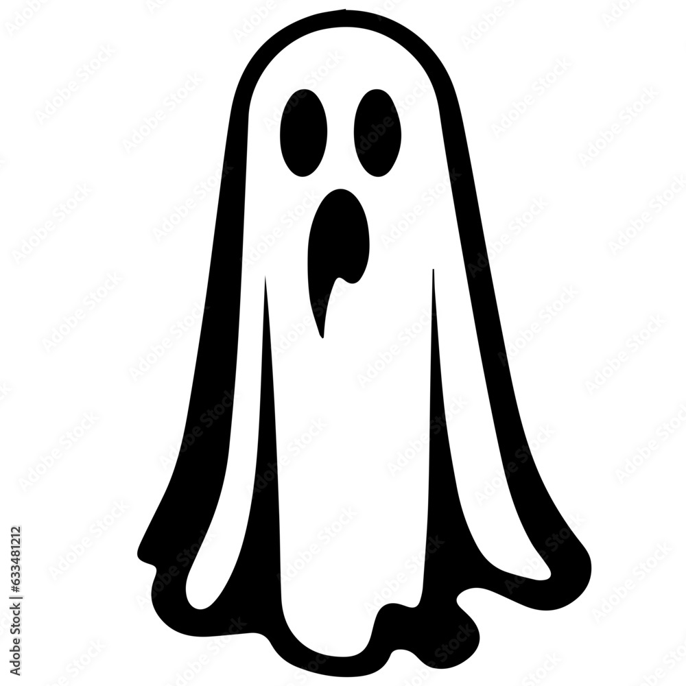 halloween ghosts illustration design, flat halloween ghosts element halloween ghosts illustration design, flat halloween ghosts element