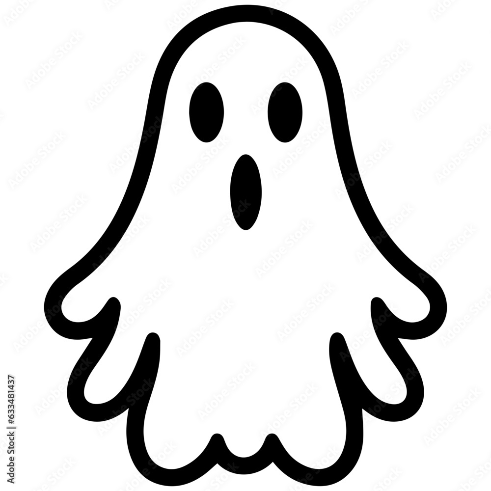halloween ghosts illustration design, flat halloween ghosts element halloween ghosts illustration design, flat halloween ghosts element