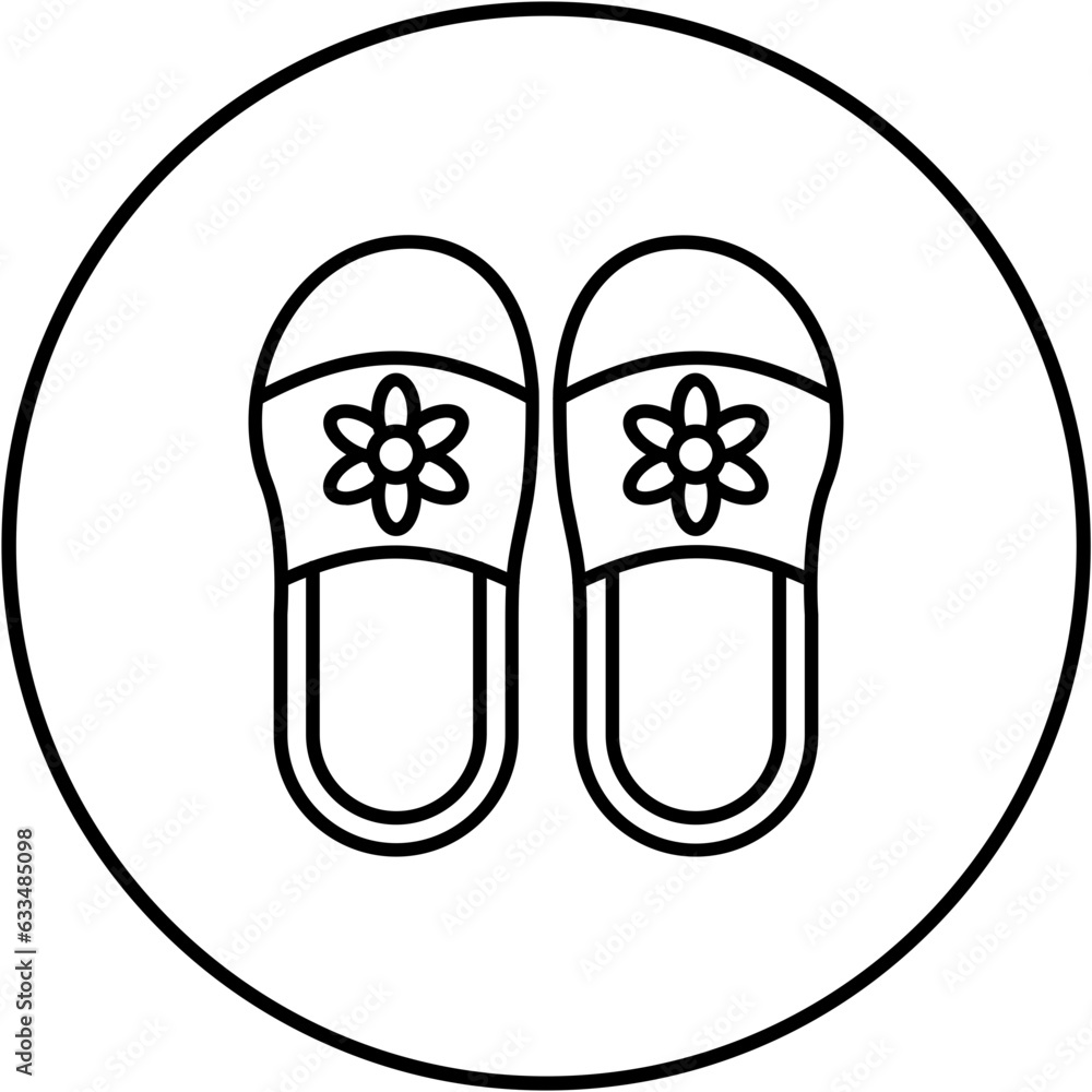 Slippers Icon Slippers Icon
