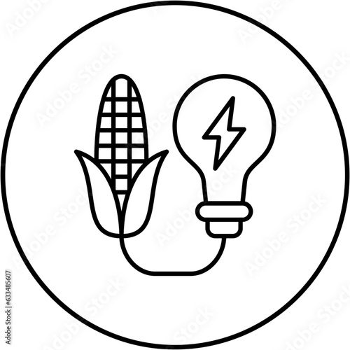 Biomass Energy Icon