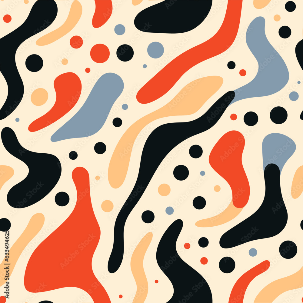 Abstraction vector seamless pattern. Vector texture for fabric, textile, wrapping paper, backgrounds, wallpaper Abstraction vector seamless pattern. Vector texture for fabric, textile, wrapping paper, backgrounds, wallpaper