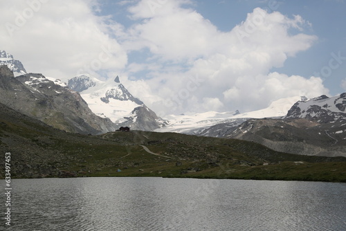 trekking around Matterhorn in Zermatt, Switzerland